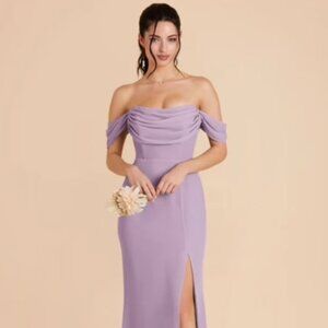 Bird Grey Bridesmaid Dress